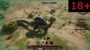 Path of Titans: Спинины против мегаланий.