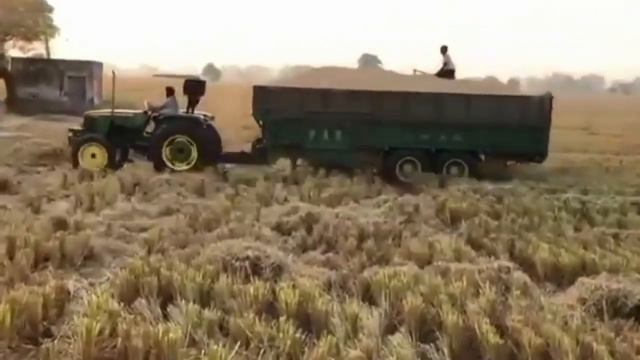 #JOHN DEERE 5405 4×4 #TSB NEW 24 FEET FULLY LOADED RICE TROLLEY смотреть онлайн