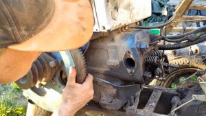 Замена штанги толкателя, настройка клапанов  на дизельном МБ