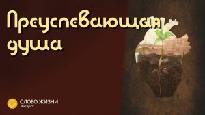Преуспевающая душа / Пастор Валерий Таточенко 2.02.25