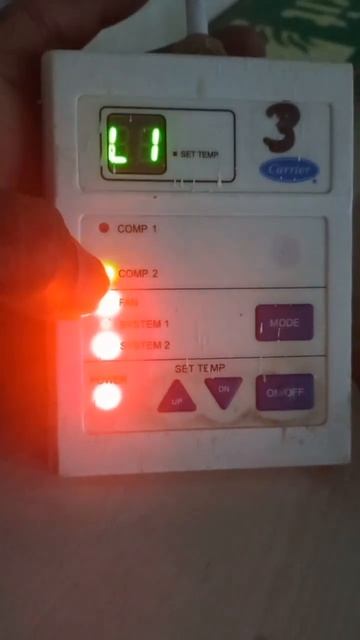 Carrier ductable AC 11Tr Error L1 #information смотреть онлайн