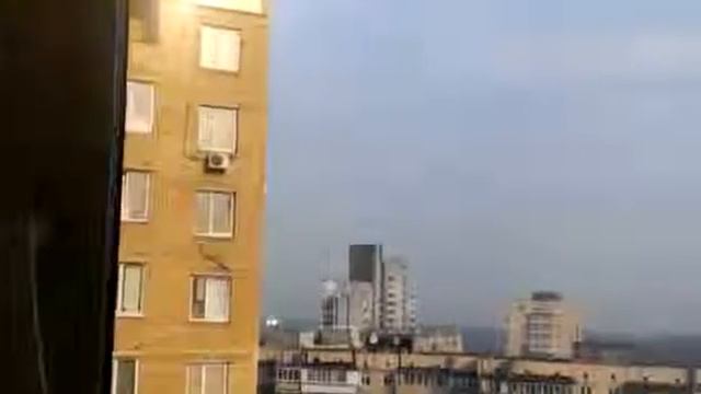 НЛО в Киеве, вид из окна 2013 май смотреть онлайн
