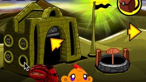 Monkey GO Happy 494 - Golden Snakes