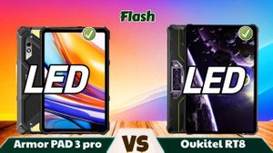Ulefone Armor Pad 3 pro (VS) outkitel RT8 - Specs, features, review | rugged tablets 2024