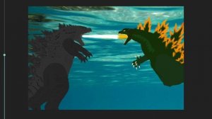 легендари годзилла против миллениум(битва кайдзю часть 9 сезон 2)