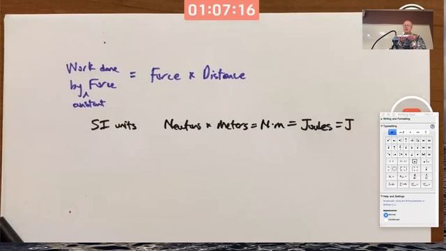 Work Done by a Constant Force for Beginners