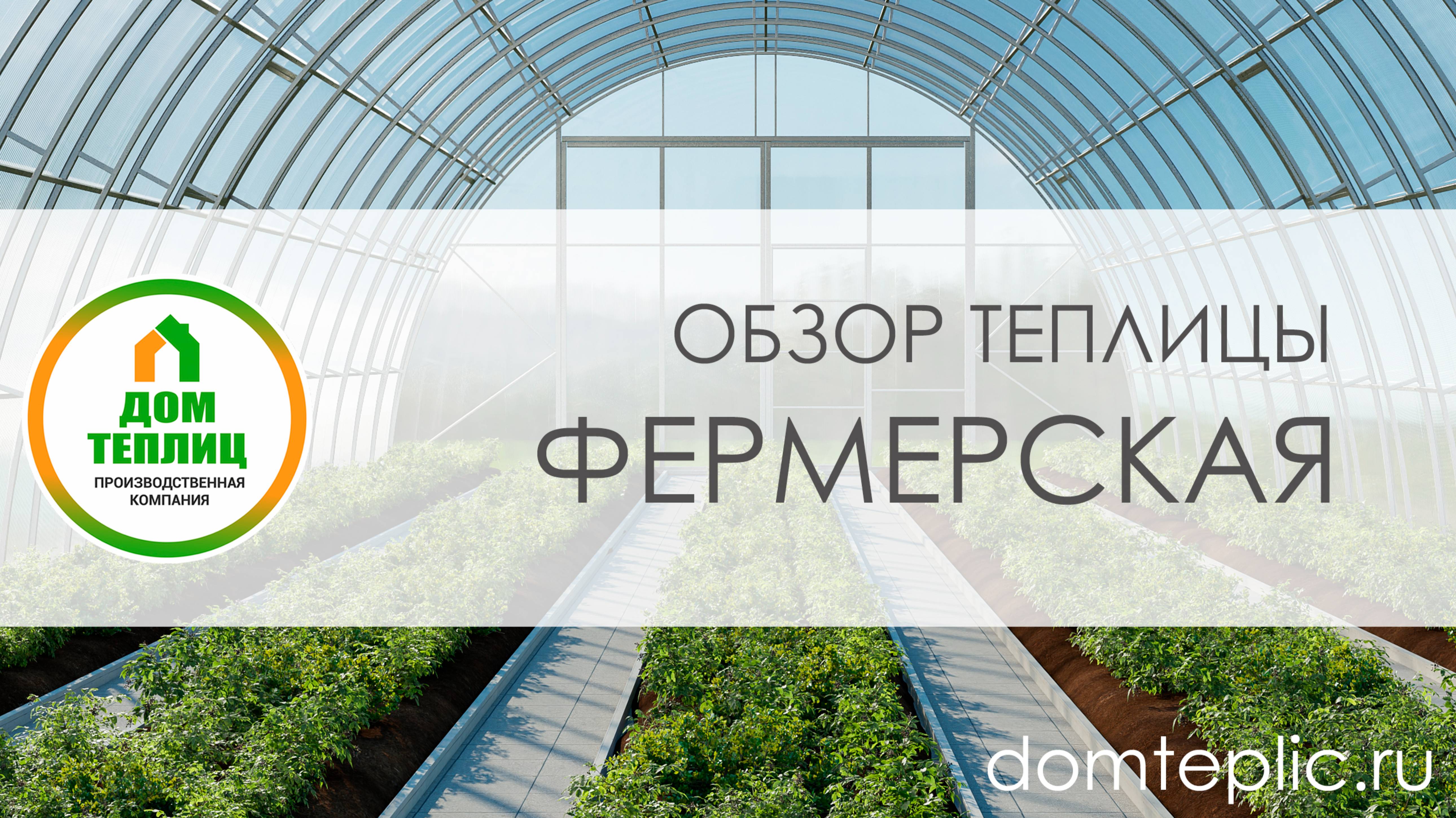 Теплица Фермерская
