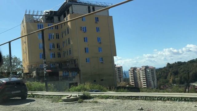 Обзор района Яна Фабрициуса улицы Метелева в Сочи смотреть онлайн