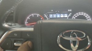 How to reset Oil Maintenance Toyota Land Cruiser VX-R LC300 2023 Diesel Engine,