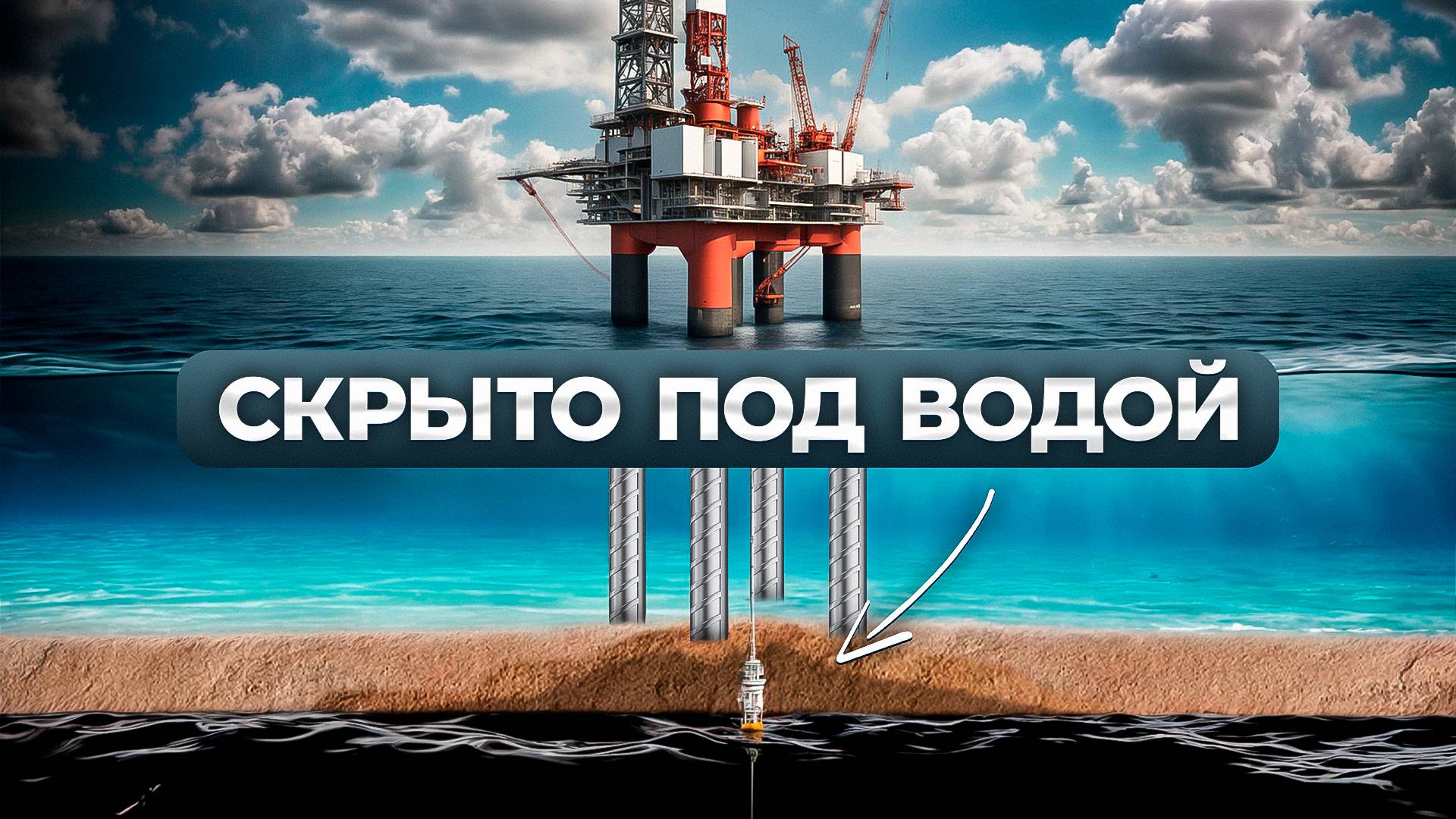 Как устроены нефтяные платформы в океане?