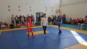 Ушу-саньда, Максим Ткач, син, 1/2, Чемпионат и первенство г. Кострома, 09.2025г