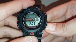 Setting G-Shock Gulfman G-9100 manual 3038