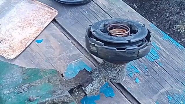 .Заварил кончики тросика на триммер вместо лески. смотреть онлайн