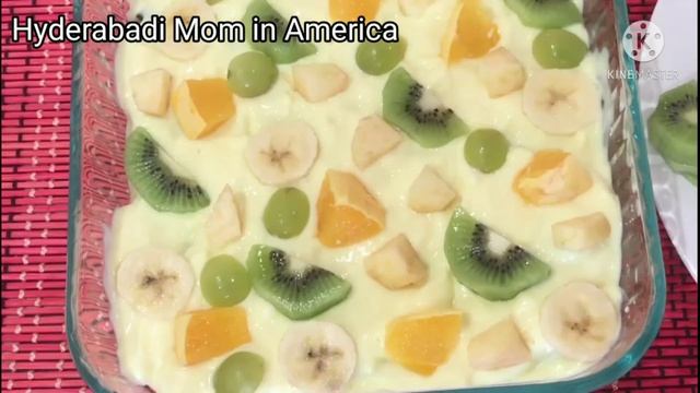 Brownie custard Trifle Recipe|| Fruit Custard Trifle Recipe || Brownie Trifle with vanilla custard смотреть онлайн