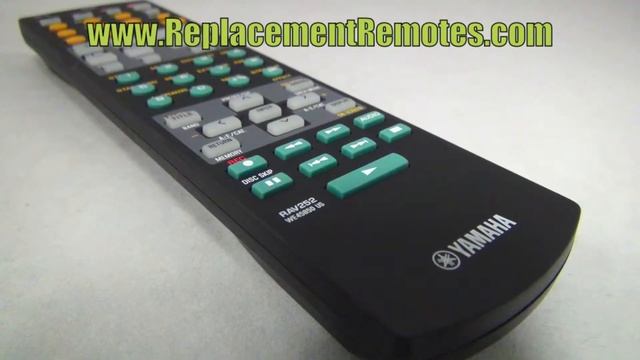 YAMAHA RAV252 Remote Control PN: WE458500 - www.ReplacementRemotes.com смотреть онлайн