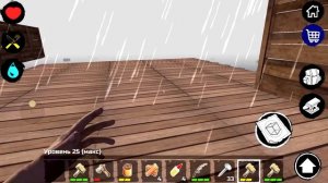 Полная постройка первого этажа дома Гренни | Survival on raft #16