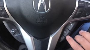 Сброс сервисного интервала Acura RDX после замены масла | Oil life reset