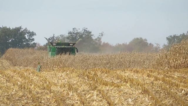 Corn Harvest 2023 | John Deere S760 Combine Harvesting Corn | Ontario, Canada