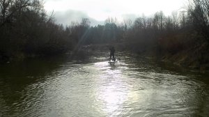 Прогулка по реке Истра на SUPбордах 31 января 2025 года