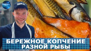 Самый ЛУЧШИЙ Способ Коптить Скумбрию Без Лопнувшей Кожи. Очистка и копчение голов форели и горбуши.