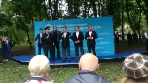 Приезд Воробьева в Реутов. И задержание активистов.