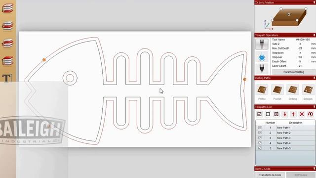 Wood Cutting on the Baileigh Industrial DEM-0906 смотреть онлайн