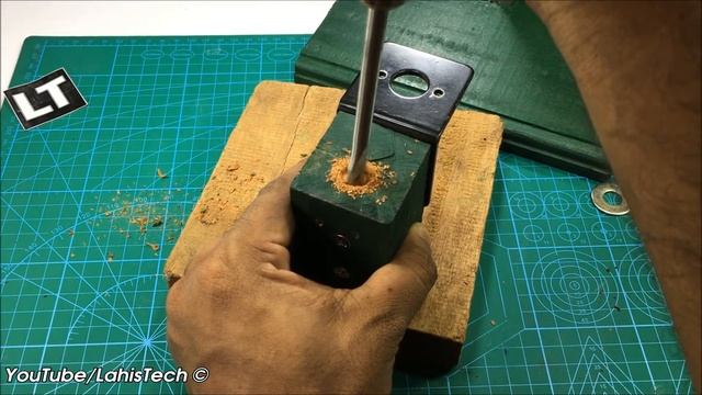 How to make a drill press machine at home using 775 motor смотреть онлайн