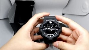 CASIO G-SHOCK GA-700-1B ORIGINAL UNBOXING