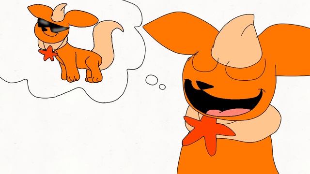 Take a Rest Smiling Eevee's Animation (If the Eeveelutions were the Smiling Critters)