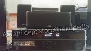 Test Sound Yamaha HTR 2071 + NS-PA 40