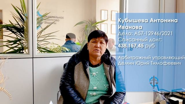 Отзыв клиента Кубышева Антонина Ивановна