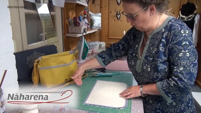 Umhänge -Tasche „ Uschi“| Nähen Tutorial Elna смотреть онлайн