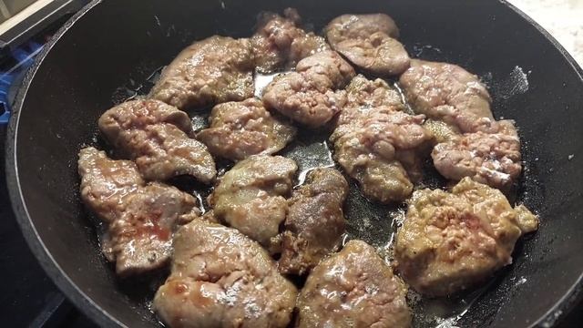 Печінка з цибулею по-домашньому_смачна та апетитна!!!
