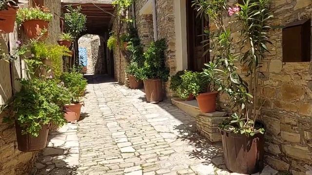 КИПР, ДЕРЕВНЯ МАСТЕРОВ ЛЕФКАРА  CYPRUS, AMAZING VILLAGE LEFKARA