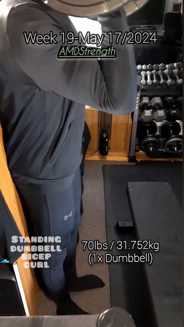 70LBS (31.752KG) Dumbbell Bicep Curl смотреть онлайн
