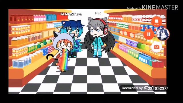 Нян кэт (nyan cat) прикол смотреть онлайн