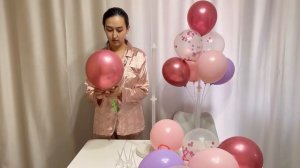 Как собрать стойку для шаров? 2 МИНУТТА әдемі оформление жасаймыз😍