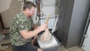 Окорок "хамон" после засола