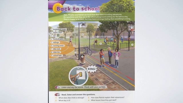 Super minds 6. Back to school, p.4, ex.2 смотреть онлайн