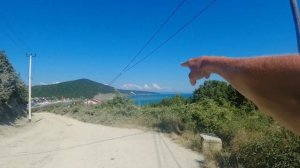 Серия 34. Велопутешествие 2023 "Направление ЮГ". Дорога Геленджик - "Архипо-Осиповка". Велодальняк