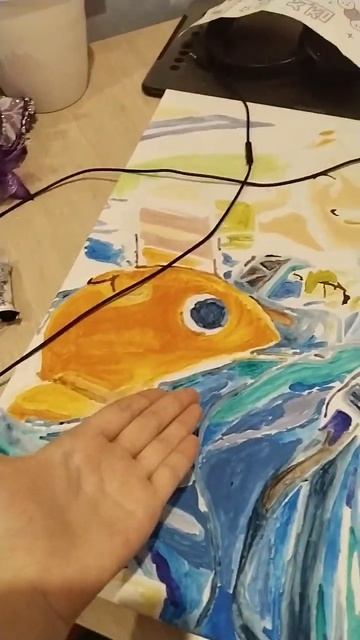 видео с Почитой+я рисую новую картину человека-бензопилы по номерам смотреть онлайн