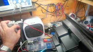 Yamaha NS-SW300 Subwoofer Amplifier dummy load test