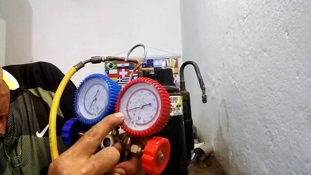 Como testar compressão e sucção de compressor de arcondicionado