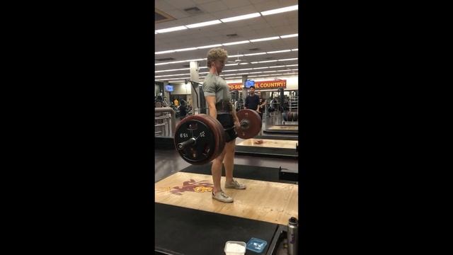 405 DEADLIFT AT 160 LB BODY WEIGHT  MY FIRST TIME