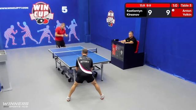 11:30 Кирсанов Константин 3-1 Ёлкин Антон стол 5 ЮГ-2 17.07.22 смотреть онлайн