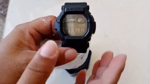 Casio G shock GD 350 1B unboxing