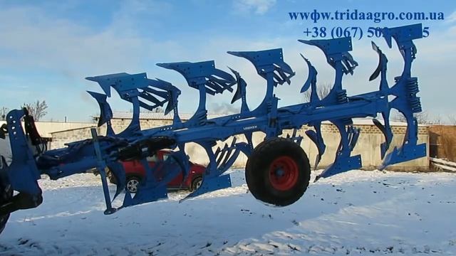Обзор: Плуг оборотный Lemken Vari-Оpal 4+1 (2005) смотреть онлайн