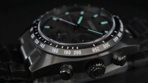 Closer Look: At The New Seiko Prospex Speedtimer Solar Chronograph The Black Series Ref. SBDL103