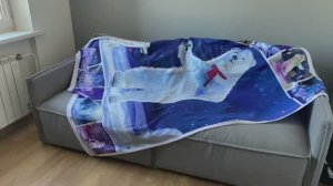 Как правильно стирать фотоплед (плед с фотографиями) - видеоинструкция