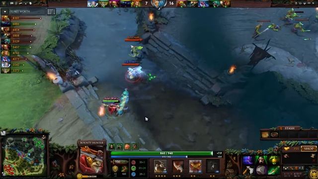 Dota 2 - Arteezy Play Bounty Hunter CARRY - Dota 2 Leaderboards 2016 1080p60fps